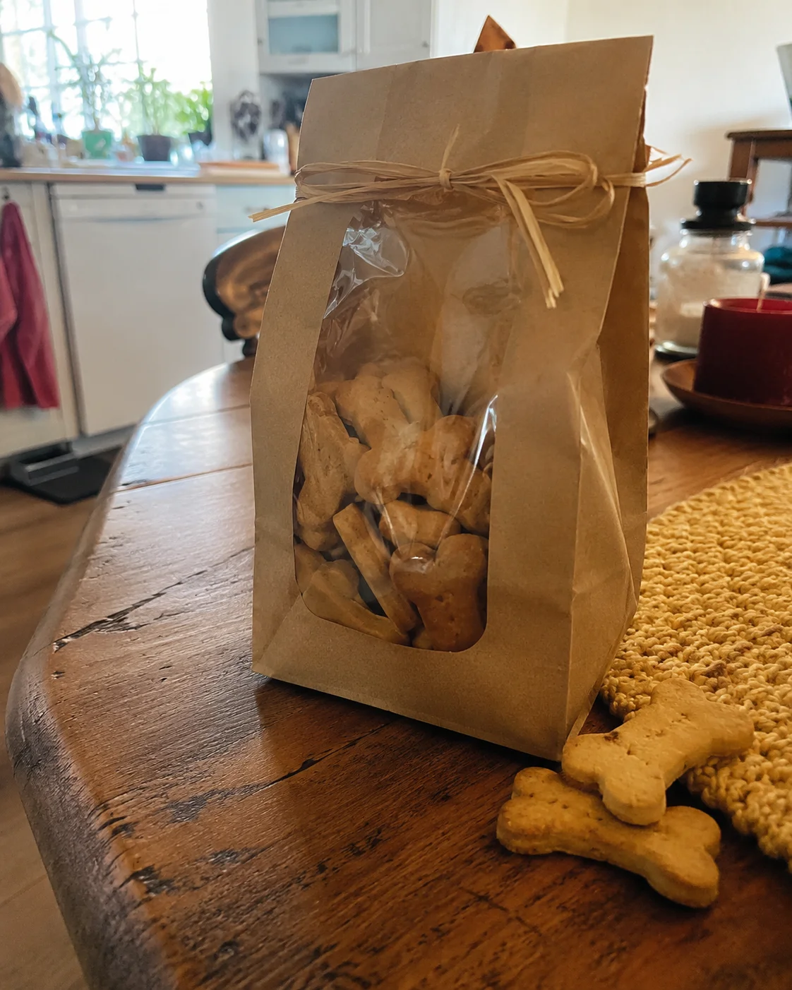 Homemade dog treats